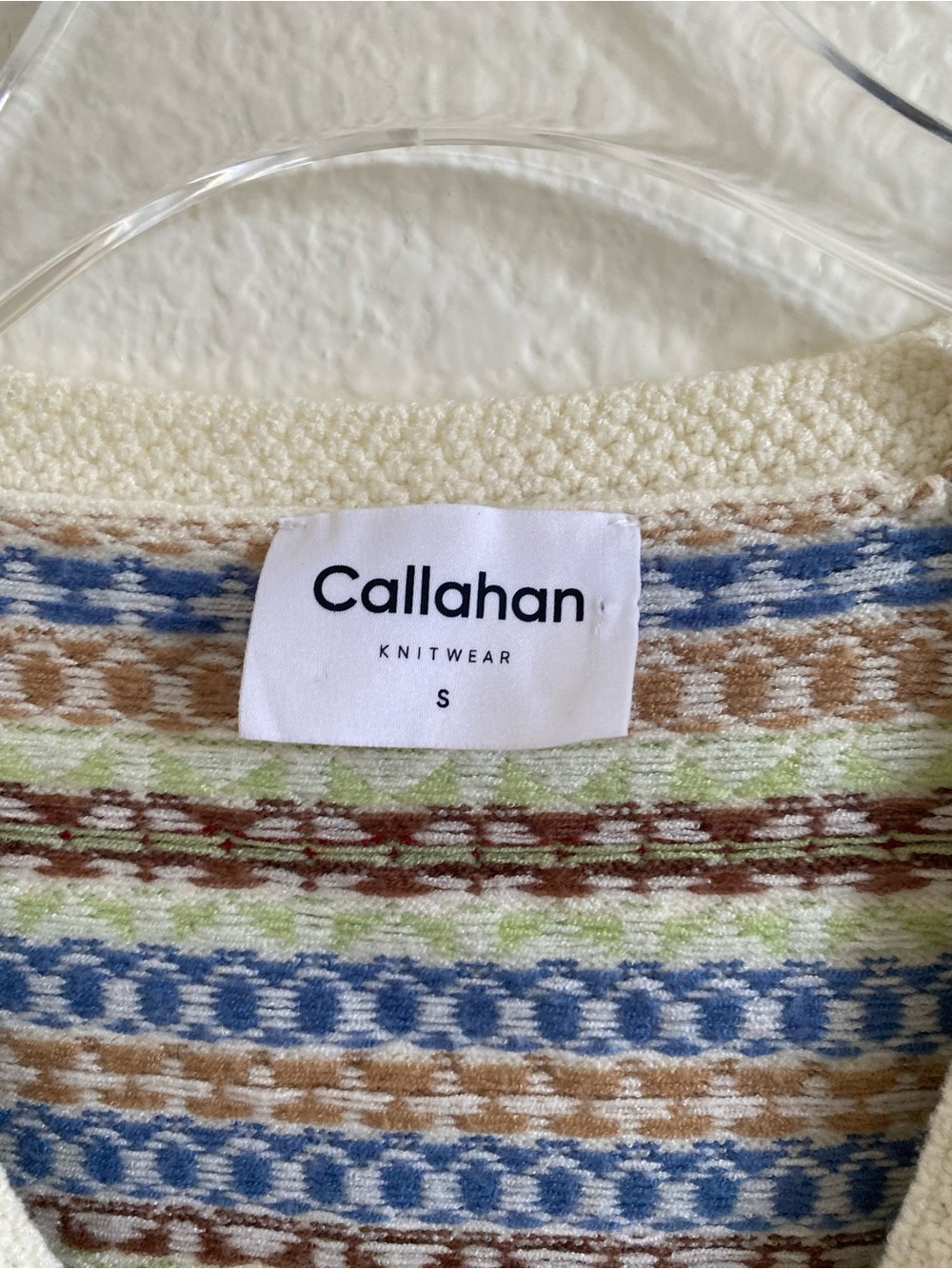 Callahan Wray Sweater Vest Knit Fall Vest - Picture 4 of 6